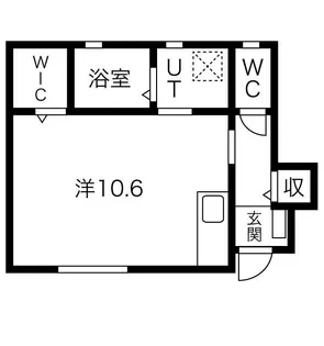 レバンス【1階】の間取り
