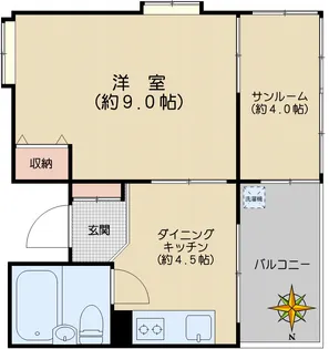 ティアレ目白台【3階】の間取り