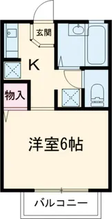 コーポトミーV【1階】の間取り