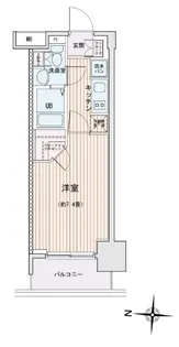 エスティメゾン錦糸町II【5階】の間取り