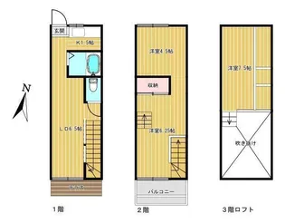 ハピネスの間取り