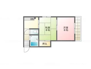グリーンガーデン白鷺【4階】の間取り