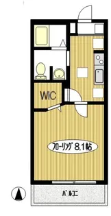 サザンクロス【1階】の間取り