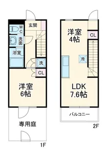 溝の口ガーデンレジデンスの間取り