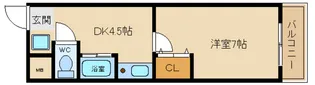 クールブリーズ【4階】の間取り