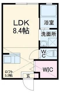 Woody Line【2階】の間取り