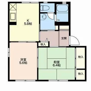 アクシスY&Y【1階】の間取り