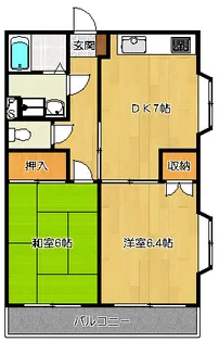 ファーストアメニティ【3階】の間取り