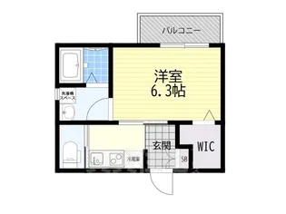 gm茨木【3階】の間取り