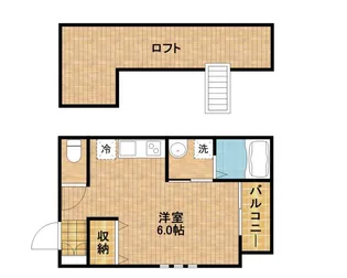 グリシーヌ【2階】の間取り