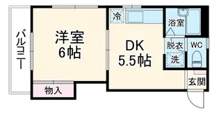 ネオステージ六浦壱番館【2階】の間取り