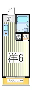 エステートアーバンII【2階】の間取り