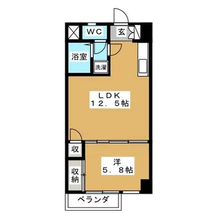 カーサエステレーヤ【2階】の間取り
