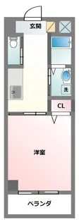プランドール三原【8階】の間取り