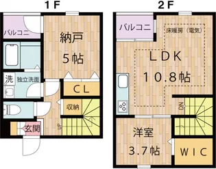 リュミエール1の間取り