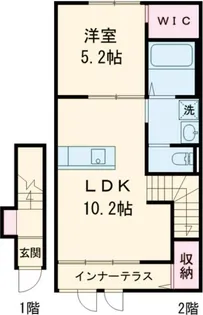 コンチェルト【2階】の間取り