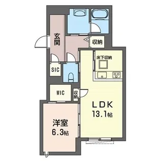 Shamaison Ebina II【1階】の間取り