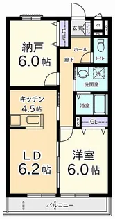 オリーブコート【3階】の間取り