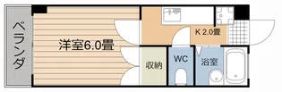 エントピア鴨池第8【5階】の間取り