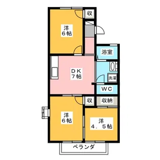 エル加藤【2階】の間取り