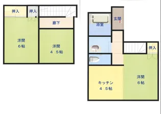 栃木県佐野市大橋町【一戸建】の間取り