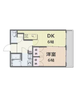 斉藤マンション【3階】の間取り