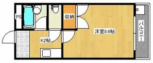 坂川ビル【1階】の間取り