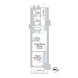 パークホームズ文京小石川ヒルテラスの間取り