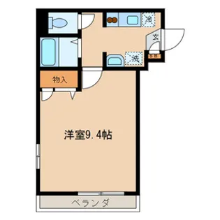 フォンティーヌ【2階】の間取り