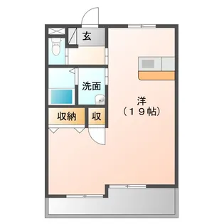 クリエート・トウワ2【6階】の間取り