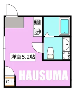 東京都文京区本駒込5【マンション】の間取り