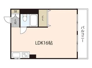 もりおかビル【4階】の間取り