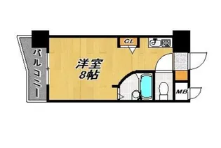 ルネスロワール天神サウス【3階】の間取り