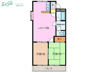 サンヒルズ【2階】の間取り