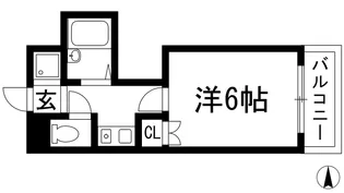 エレガンス高木1号館【2階】の間取り