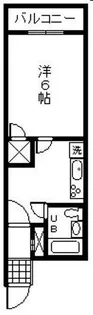 1Kの間取り画像