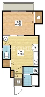 Alba長崎【1階】の間取り