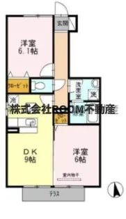 SOHO’S吉尾 B棟【1階】の間取り