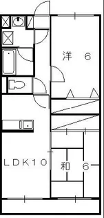静岡県浜松市中央区上島4【マンション】の間取り
