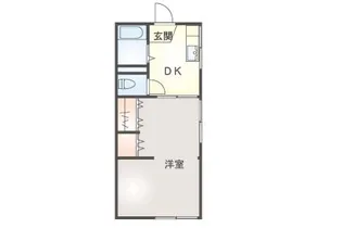Kハイツ【1階】の間取り
