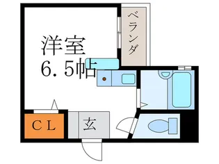 シマダマンション【2階】の間取り