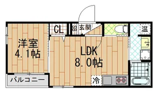 Le Grand Lotus【3階】の間取り