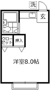 ベルード【2階】の間取り