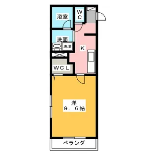 La Luce【3階】の間取り