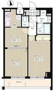 東京都新宿区上落合2【マンション】の間取り
