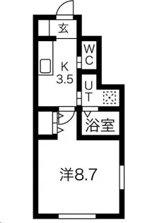 Novさくら通り【1階】の間取り