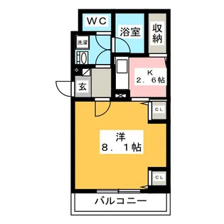 ハイム・グーテンベルク【1階】の間取り