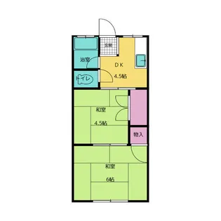 シティハイムグレース【2階】の間取り
