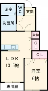 ダンディライオン【1階】の間取り