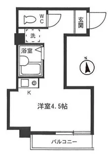 パインビル【3階】の間取り